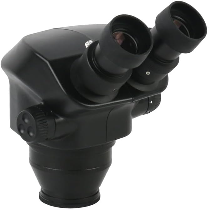 Miniatura 4 de Kit de accesorios para microscopio Cámara de preparación de diapositivas 3.5X 7X 50X 100X Binocular Microscopio Estéreo Cabeza Amplia Vista