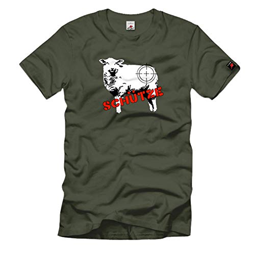T-shirt Tir au Sport Humour Vert XXXL pour Passionné d'Airsoft et Chasse