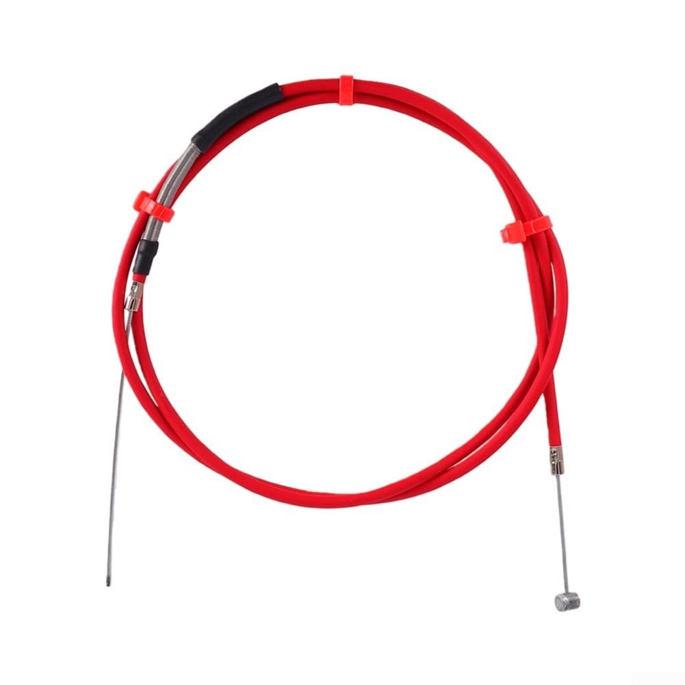 Rackumic Brake Cable for Segway for ninebot E3 for Pro Electric Scooter Spare Stainless Steel Line Red Strong Durability Reliable Braking Daily Commute ory