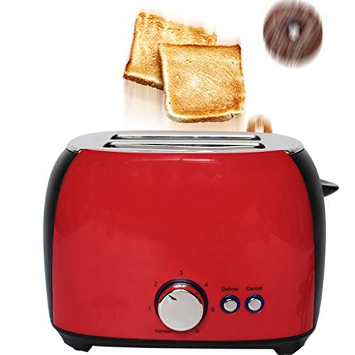 ATRISE Toast Toaster 2-Slice Compact Plastic Extra Wide Slot Stainless Steel Toaster Keep