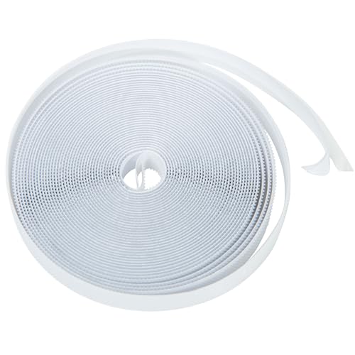 WERKA PRO Bande adhésive de fixation polyvalente de 5 mètres, idéale pour fixer tulle PVC sur fenêtres et portes, installation facile et rapide, légère et pratique, couleur transparente.