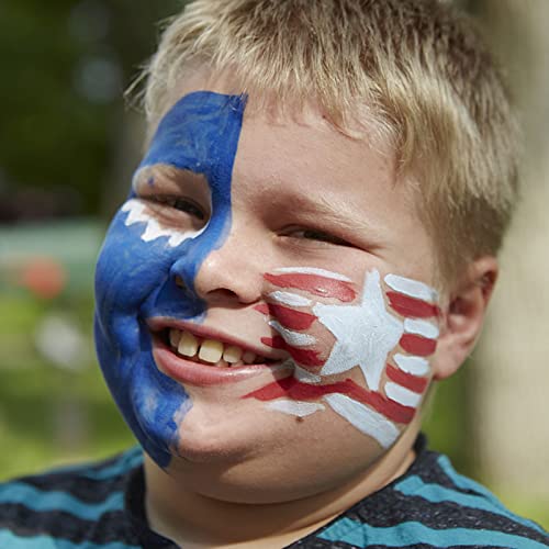 Single Color Oil Face Painting Oil Based Body Painting Makeup For Stage And Dance Performance Ideal For Cheerleading And Sports Fans. Broken Doll Makeup (B, One Size) #TOP3