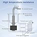 2 Pack SS2 Float Switch L Shape for Easy Installation, AC Float Switch with 3/4 Inch Adaptor and 6ft Wire, Water Level Accessory for HVAC System with Condensate Overflow Detection