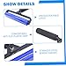 Industrial Silicone Lint Roller 12 Inch Multi Scene Reusable Lint Remover for Office Workshop Electronics with Anti Static Protection