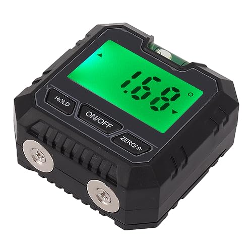 Medidor de ángulo digital con base magnética ABS miniatura 5