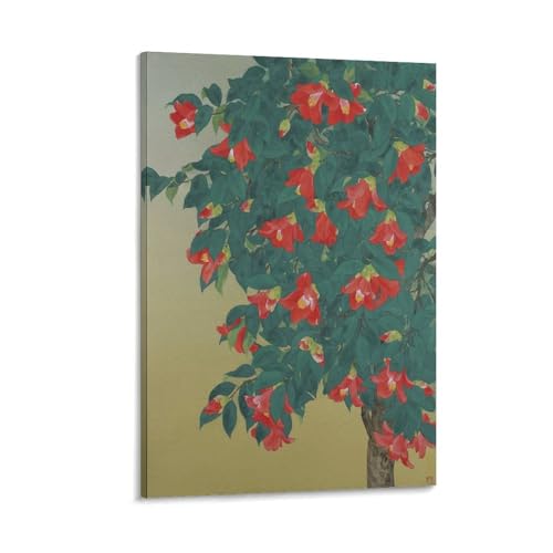 高島野十郎 静物風景 絵画ポスター 壁アートホーム バスルーム 寝室 オフィス装飾 プリント芸術作品 インテリア20x30inch(50x75cm)