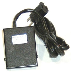 Interruptor de pie, negro, 1 posición, actuador de pedal de pie, contacto normalmente abierto, conector enchufable, operación manual