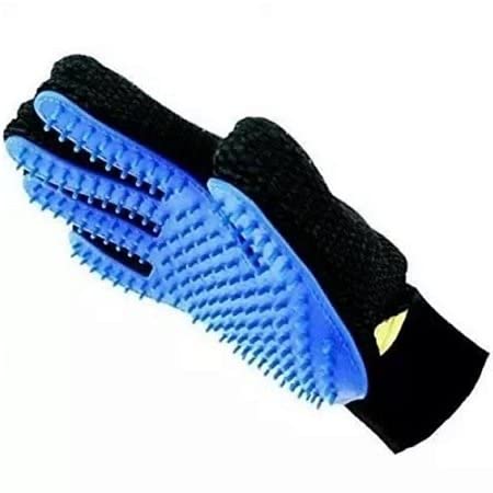 Luva Escova Mágica Nano Magnética Tira Pelos Dos Pets Cães E Gatos