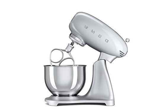 Smeg SMF01SVEU 4,8 L Küchenmaschine, polarsilber – Bild 3