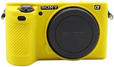 EANDE Soft Silicone Protective Case for Sony ILCE-6500 Durable (Color : Yellow)