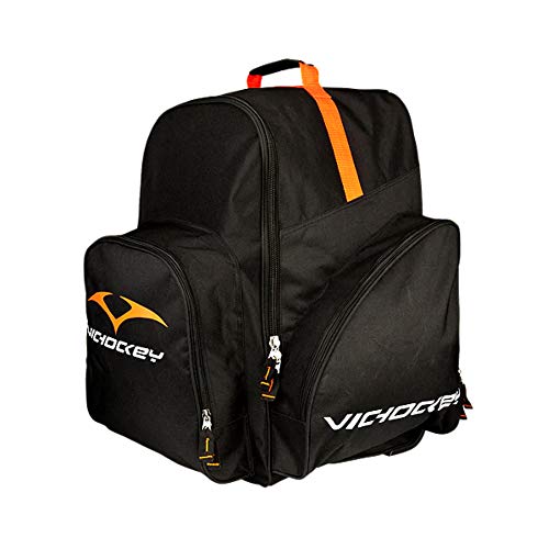 VIC Hockey Bag | 34” Wheeled Equipment Backpack | Perfect for Boys/Girls/Youth |