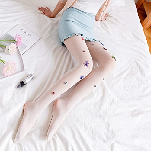 Image of Sahabowi handcraft tights for women, Sheer waist pantyhose