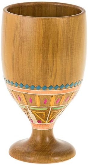 (D) Judaica Pharonic Miriam`S Cup Shabbat Judaica Shabbos and Holiday Gift