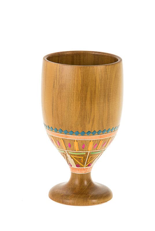 (D) Judaica Pharonic Miriam`S Cup Shabbat Judaica Shabbos and Holiday Gift