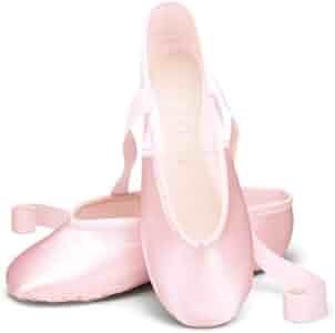 チャイルドバレエシューズ　ピンク　ヴィンテージ　検フランスアンティーク　リボン Amazon | サテンバレエシューズ リボン付き ロイヤルピンク 22