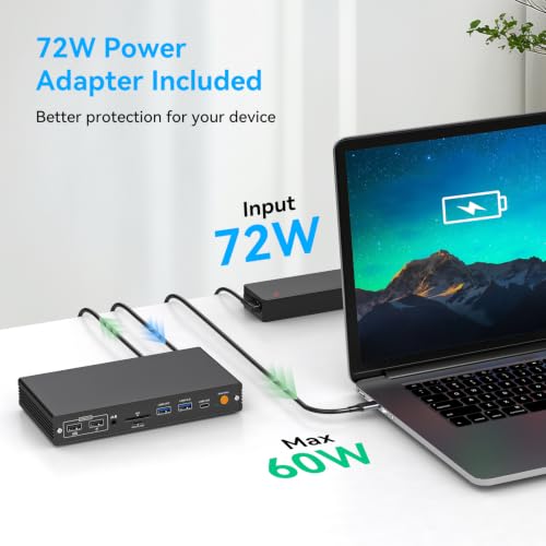 4K professional laptop docking station