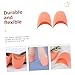 WATIIFUFU 5pairs Silicone Toe Pads for Ballet Dance Soft and Comfortable Toe Covers for High Heels Reusable Forefoot Protectors for Foot Care and Injury Prevention