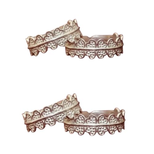 Silver Heart Toe Ring Combo – Adjustable Elegant Design Pack of 2-image-9