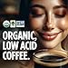 VitaCup Perfect Low Acid Coffee Beans, USDA Organic & Fair Trade, Mycotoxin Free, Dark Roast Guatemala Single Origin, Clean & Pure, Low Acidity, Whole Bean Coffee, 11 ounces