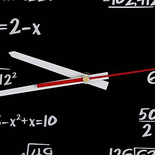 Horloge math équation unique Fdit cadeau insolite pour professeur de sciences - 5