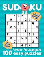 Very Large Print Easy Sudoku Puzzle Book. Perfect for Seniors, Kids and Beginners (Big Font; One Per Page) (Sudoku Serie) B088JHMM92 Book Cover