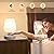 Oyxon Touch Bedside Table Lamp with USB A+C Ports, Dimmable Small Table Lamp for Bedroom with White Opal Glass Lamp Shade and LED Bulb, Modern Nightstand Lamps, Desk Lamp with Plug for Living Room
