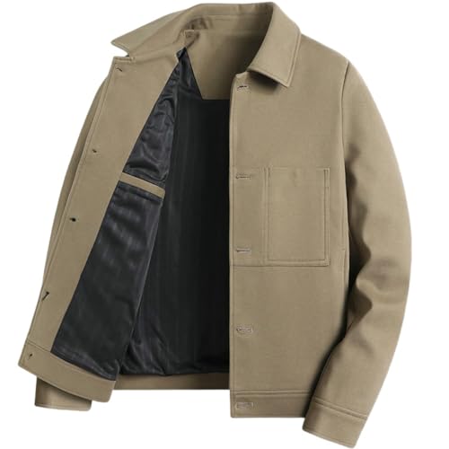 Veste de travail pour homme en velours côtelé épais et chaud pour automne hiver style coréen