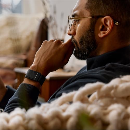 جهاز قابل للارتداء 5.0 لتتبع الصحة واللياقة ومراقبة النشاط والنوم على مدار الساعة وتتبع معدل نبضات القلب وتباين معدل نبضات القلب (VFC) وتقليل التوتر مع تدريب مخصص والعمر الصحي المتوقع من ووب