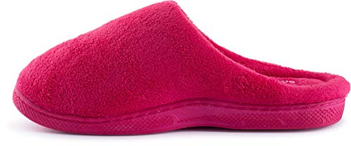 Roxoni Women's Plush Terry Clog Slippers2