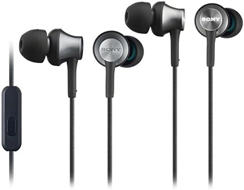 Sony MDR-EX650AP Smartphone-Capable in-Ear Headphones with Remote and Mic Brass Black