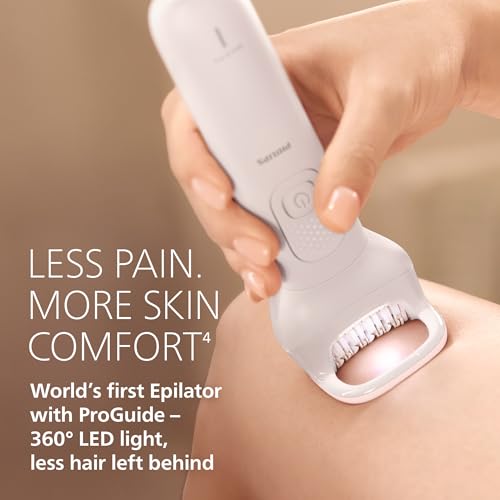 Image of Philips Beauty Set - All-in-One Set for Body and Face, Cordless Wet and Dry Use, for Hair Removal, Body and Skincare, Epilator with 7 Accessories, Model BRE738 /00