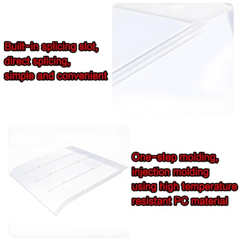 Auvent extérieur imperméable sans perçage pour protection balcon et terrasse