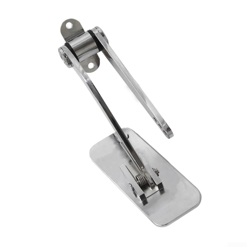 Hochwertiges Aluminium Gaspedal Komplettset mit 36 Zoll Edelstahlseil und 24 Zoll Führungshülle für 2x4-1/2 Zoll Anwendungen Direkter Einbau als Ersatzteil Für Auto Werkstatt und Hobby