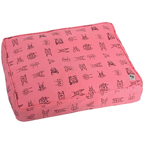 Molly Mutt Dog Bed Duvet Cover (Medium to Large) - Dogs Bed Duvet Duvet - Dog Duvet Cover - Pet Stylish Dog Bed Duvet - Bed Cover for Dogs - Dog Bed Replacement Covers