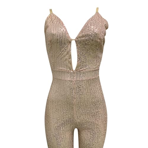 Womens Pants Coveralls Pants Unitard for Women Straight Leg Plain Long Leg Summer Fall Pants 20253