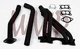 Performance Black Exhaust Headers Manifold System Kit For 81-85 Nissan/Datsun 720 Z20 Z22 Z24 NAP-Z Pickup Truck, 2WD Model Only
