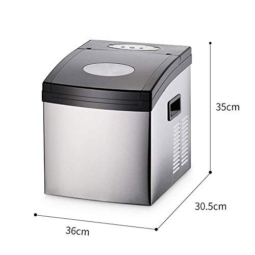 Máquina portátil para hielo en cubos para encimera miniatura 5