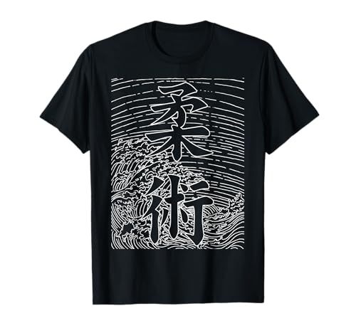 Jiu jitsu Kanji Wave Camiseta