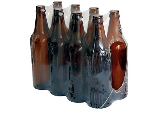 NEW Brown / Amber Glass Cap Drinks Bottles Home Brew Beer 500ml x 8pcs