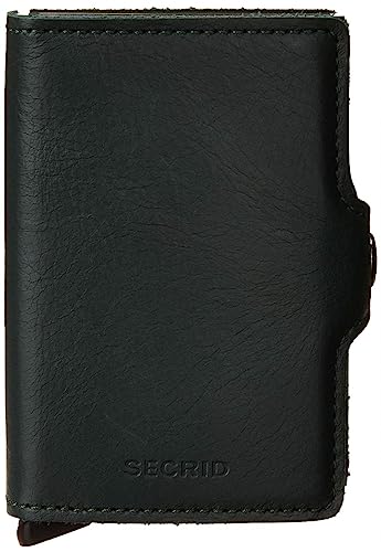 SECRID Twin Wallet Genuine Leather with RFID Protecton, Holds up to 16 Cards