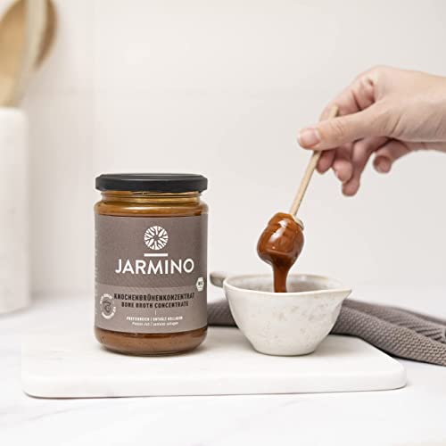 Bone broth | JARMINO | BIO Knochenbrühe Konzentrat vom Rind | Made in Germany | 440g (44 Portionen) | Reich an Bio Kollagen – Bild 5