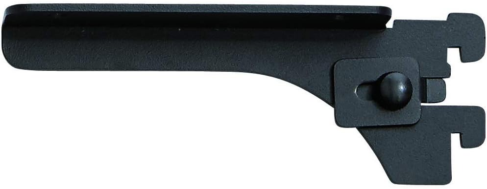 Wood One MKTTBL-1C-K Futsuno Black Bracket for Shelf Depth 5.7 inches (145 mm) Left Side Only