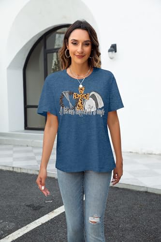 Image of A Lot Can Happen in 3 Days Shirt Women Christian Easter Tshirts Casual Short Sleeve Religious Quotes Tee Tops
