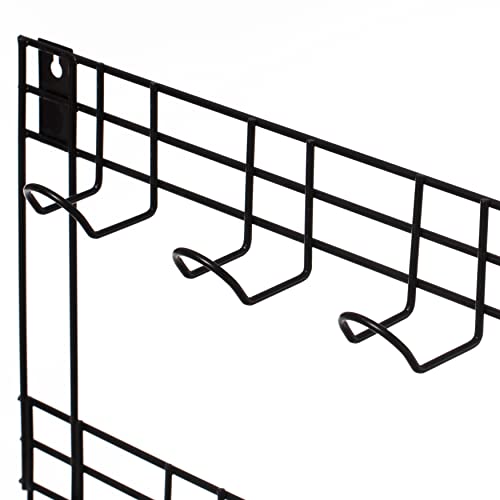 Wall Mount Garden Tool Storage Rack Hook On Garage, Garden and Yard, Black by Gardenised - Used condition - Image 6