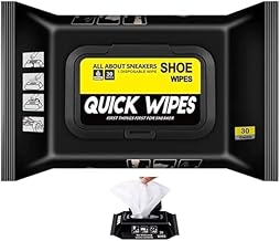 Maxismart Shoe Wipes Sneaker Wipes Instant Sneaker Cleaner Shoe Cleaning Wipes Sneaker Wipes for Shoes Quick Remove Dirt Stain Shoe Cleaner Wipes Shoe Wipes for Sneakers Cleaning Kit