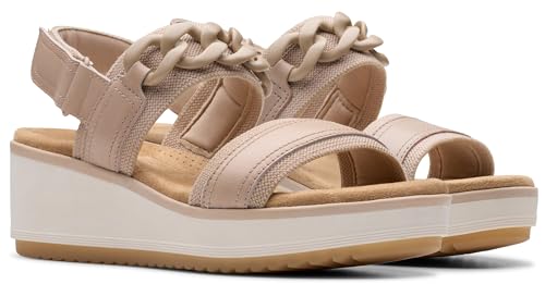 Image of Clarks Women's Wrenly Eve Wedge Sandals