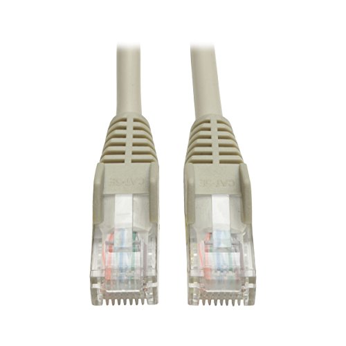 Tripp Lite Cat5e 350MHz Snagless Molded Patch Cable (RJ45 M/M) - Gray, 150-ft.(N001-150-GY)