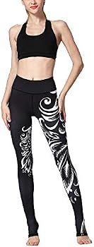 FLYILY Legging Sport Femme Taille Haute – Yoga, Fitness, Running, Confort 4 Way Stretch