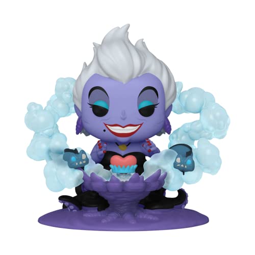 Funko 50271 Pop Deluxe: Disney Villains-Ursula On Throne Collectible Toy, Multicolour