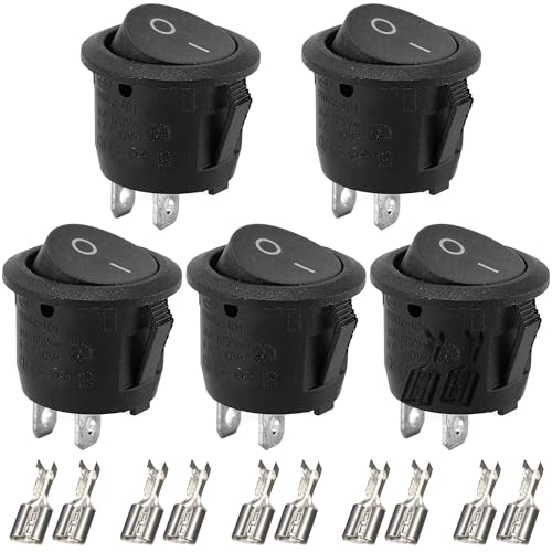 Kippschalter 12V 12V/24V Kippschalter ON-OFF-ON – 15 A, Spritzwassergeschützt, 12 Mm Kippschalter 12V 12V/24V Kippschalter ON-OFF-ON – 15 A, Spritzwassergeschützt, 12 Mm
